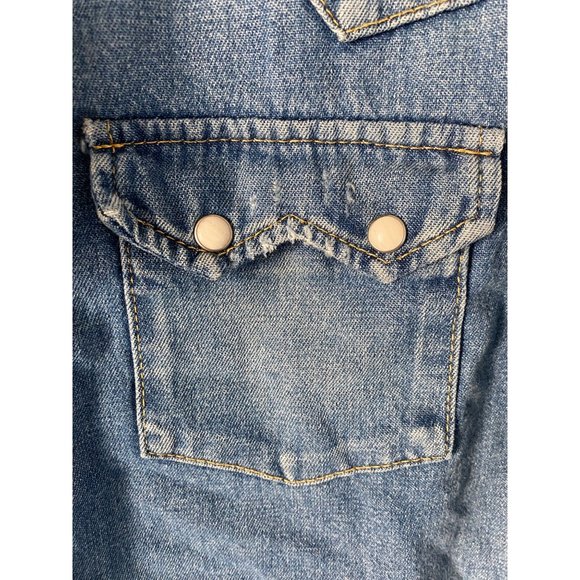 $290 NWT RE/DONE VINTAGE 50s WESTERN SHIRT SZ SMALL - Picture 6 of 9